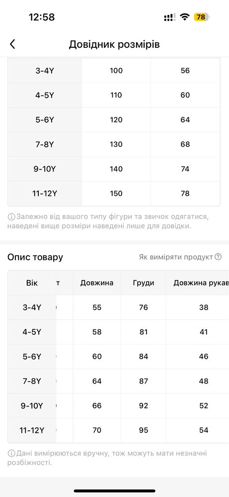 Зимовий пуховик новий для дитини