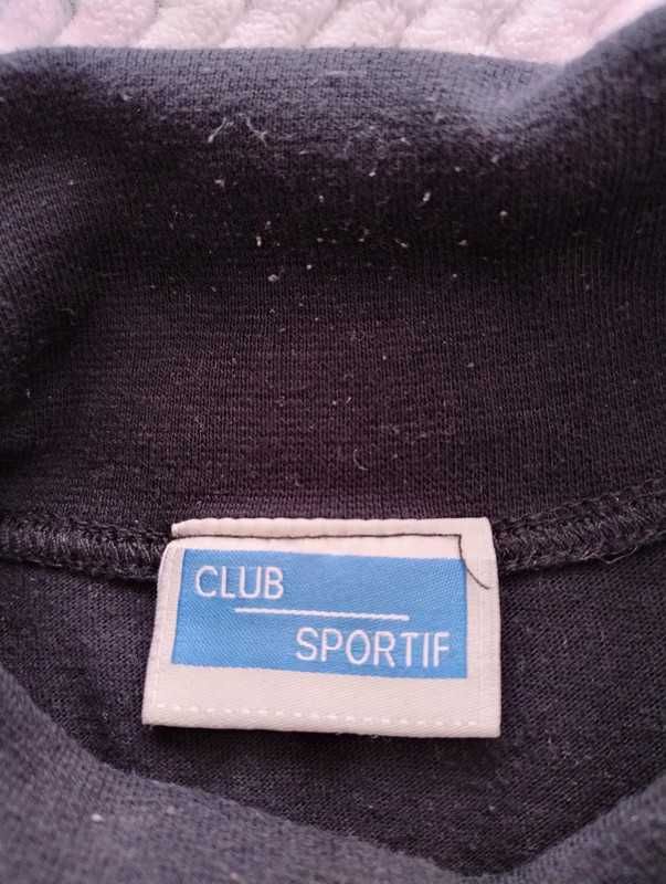 Czarny golf Club Sportif 100% bawełna
