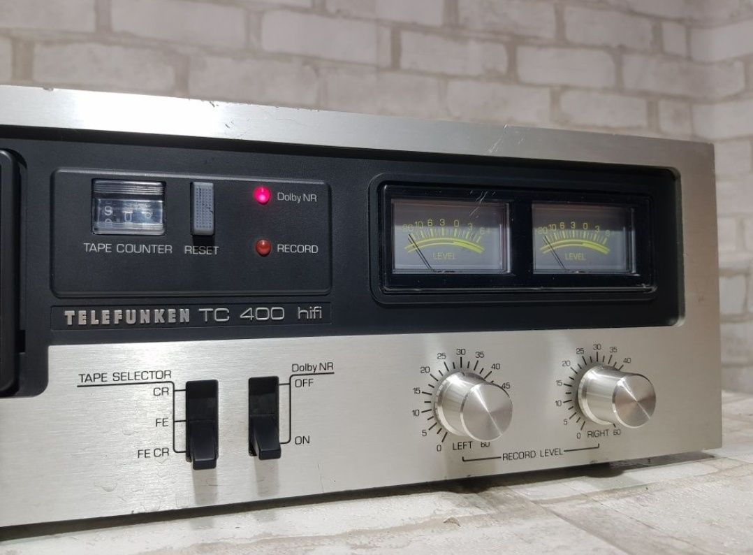 Стрілки! Стерео касетна дека TELEFUNKEN TC 400, б/у з Німеччини
