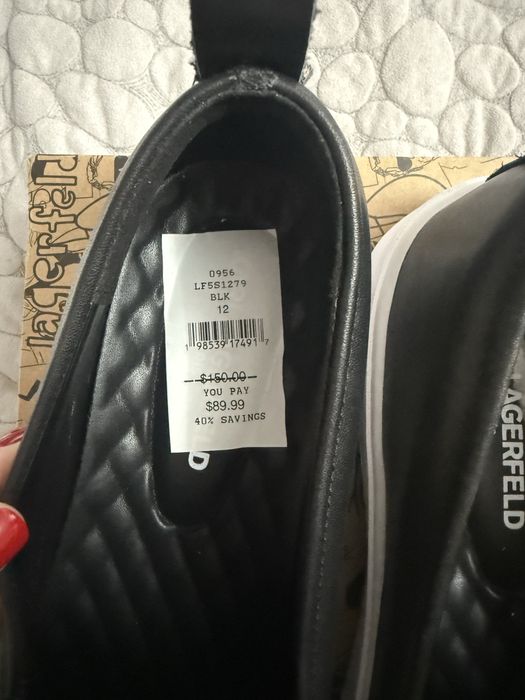 Продам чоловічі лофери KARL Lagerfeld 45 розміру!
