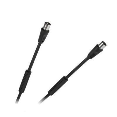 Kabel Tv - Video Czarny Z Filtrami 2,5M