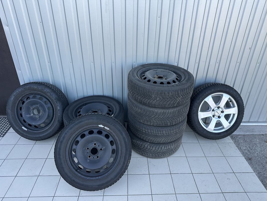 Диск VAG диски 5 112 R16 резина зима 205 55 skoda seat VW audi