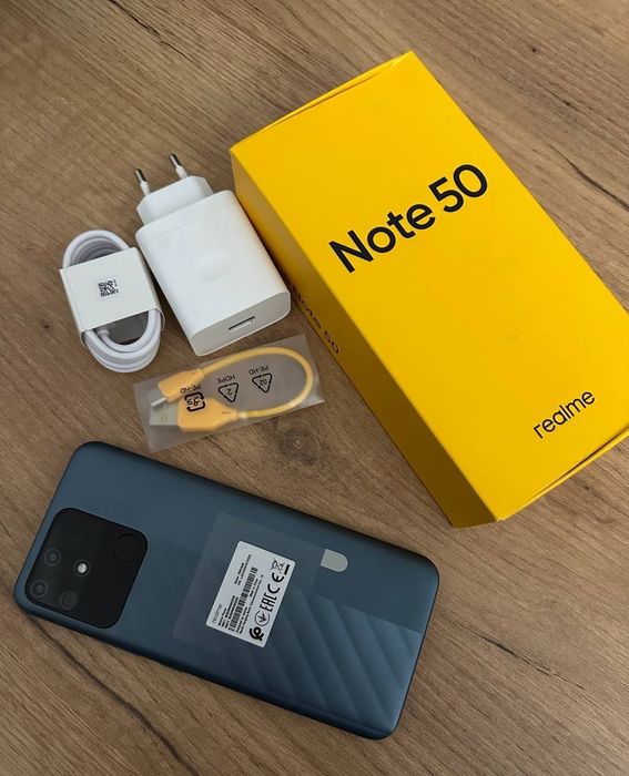 ‼️Смартфон Realme Narzo 50A 4/64 ГБ RMX3430 Oxygen Green Новий!