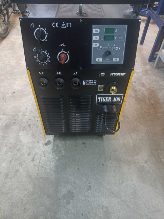 Spawarka transformatorowa TIGER 400W PROC, uchwyt chłodzony wodą