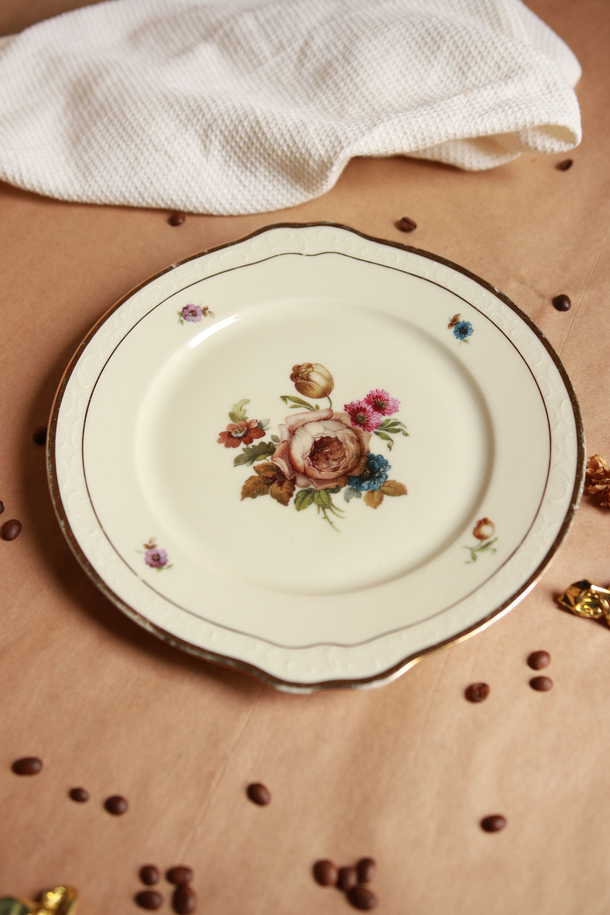 Patera kremowa porcelana talerz Kjobenhavns Dania