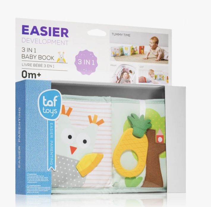 Розвиваюча мʼяка книжка-розкладачка Taf Toys