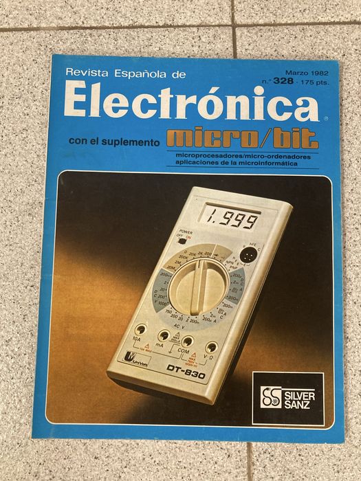 Conjunto de 4 Revistas, Revista Española de Eletrónica