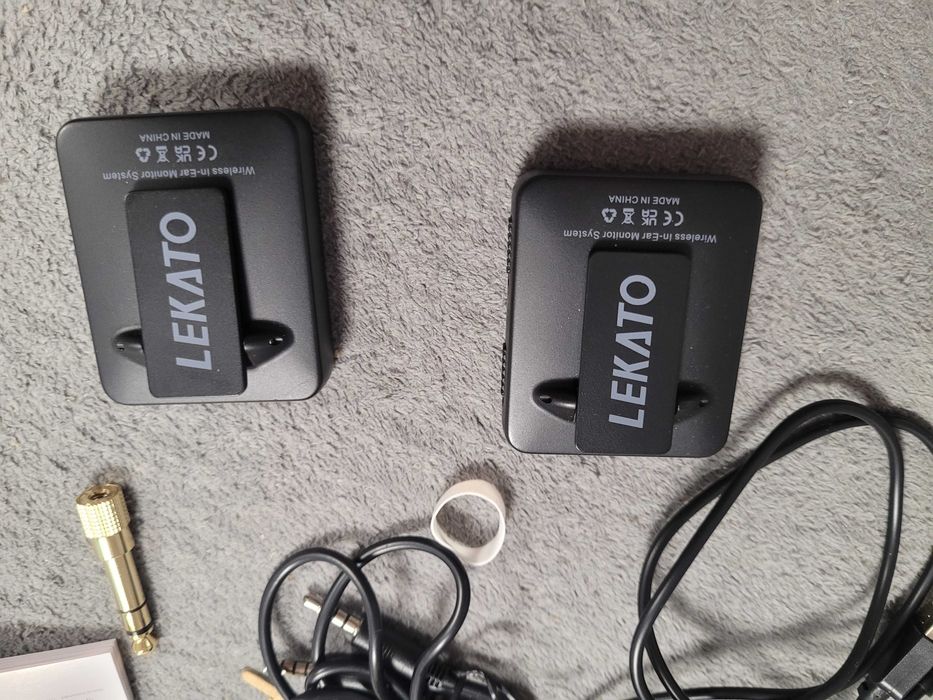 Lekato ms-1 bezprzewodowy system monitorowania dousznego nadajnik