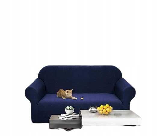 45) Granatowy wodoodporny pokrowiec