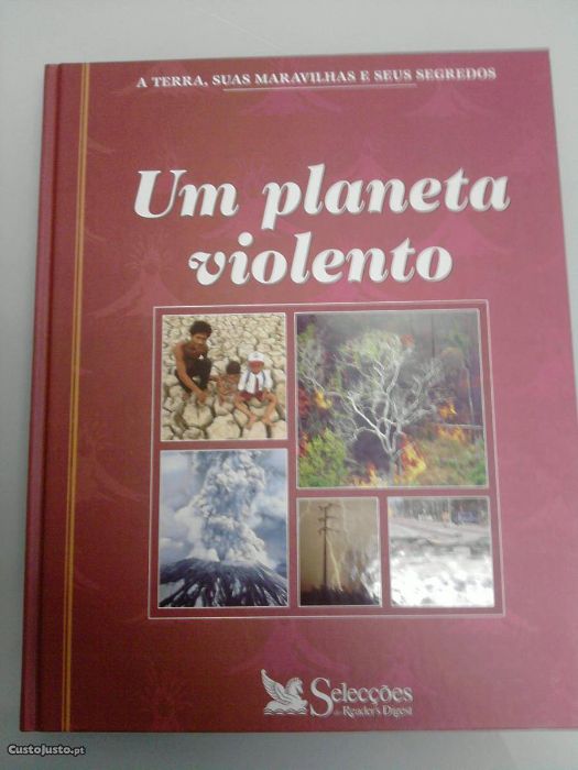 Livro Um Planeta Violento - Novo