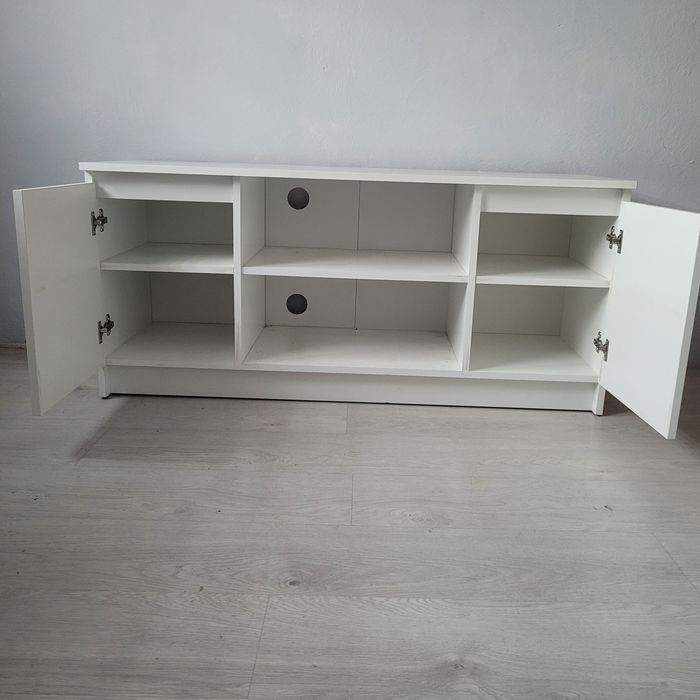 Szafka RTV Biała 120x55x40