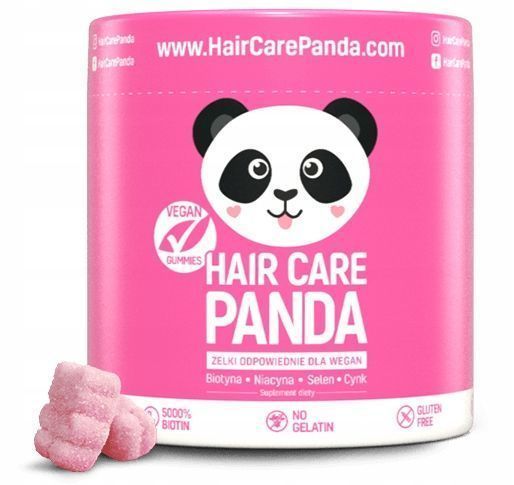 Hair Care Panda - Oryginalne Żelki Z Biotyną 5000%
