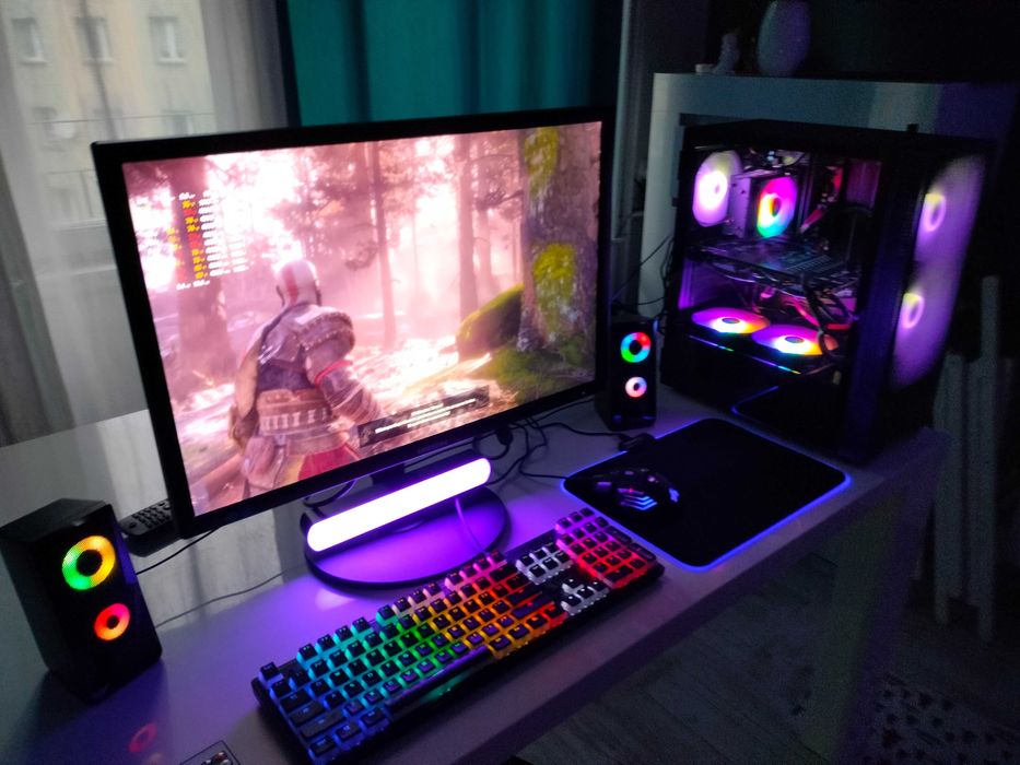 Zestaw do Gier. i7, Karta 8gb, 1TB ssd + 500gb hdd, 16gb ram,