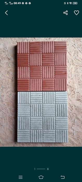 Доставка БЕЗКОШТОВНА. Тротуарна плитка від виробника.