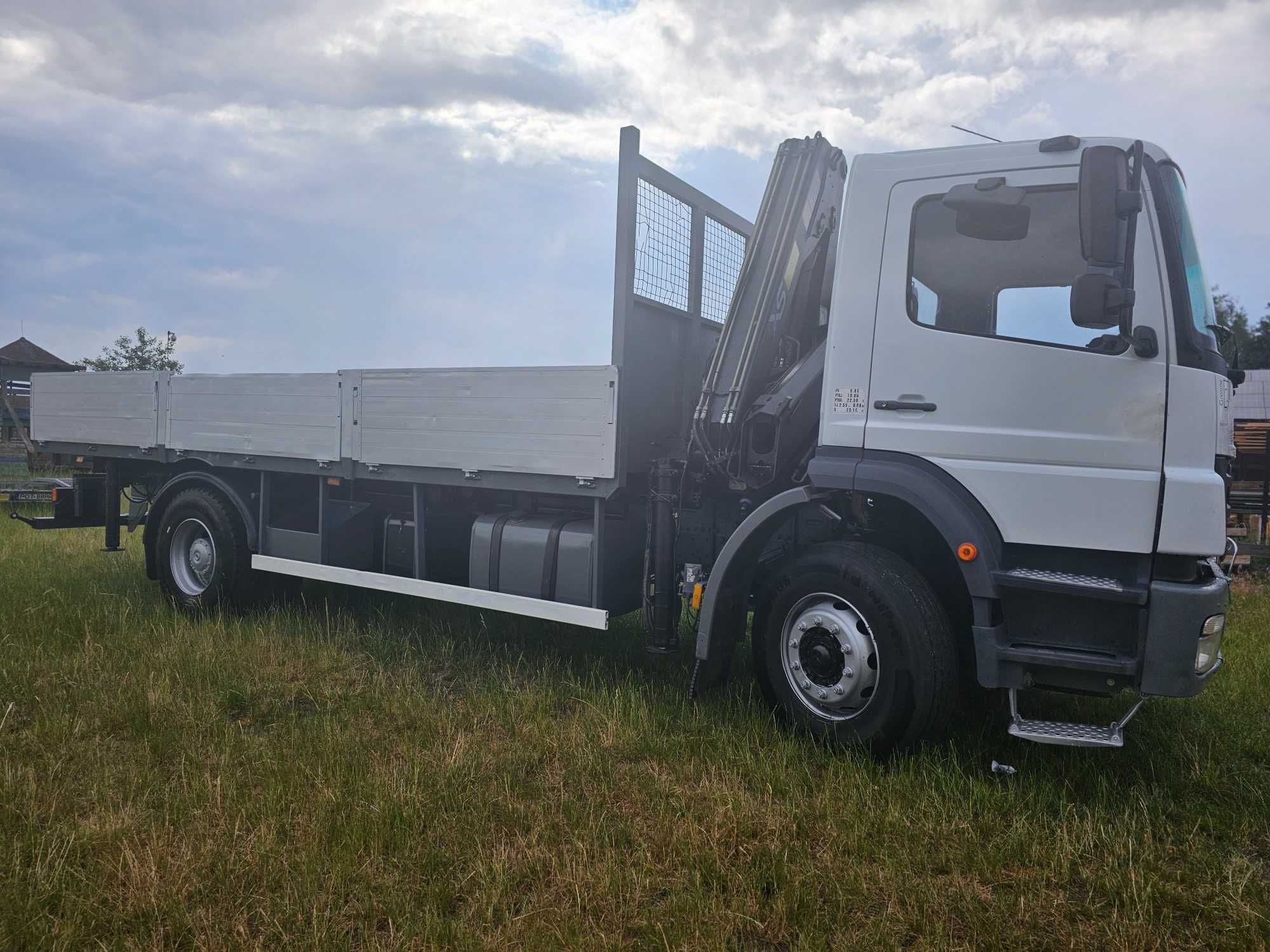 Mercedes Benz Axor 1828 Hds Hiab + Pilot