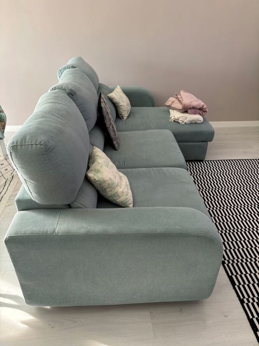 Sofa Chaise Longue Cama - Verde