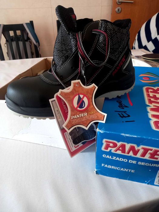 Botas de Trabalho Biqueira de Aço 37