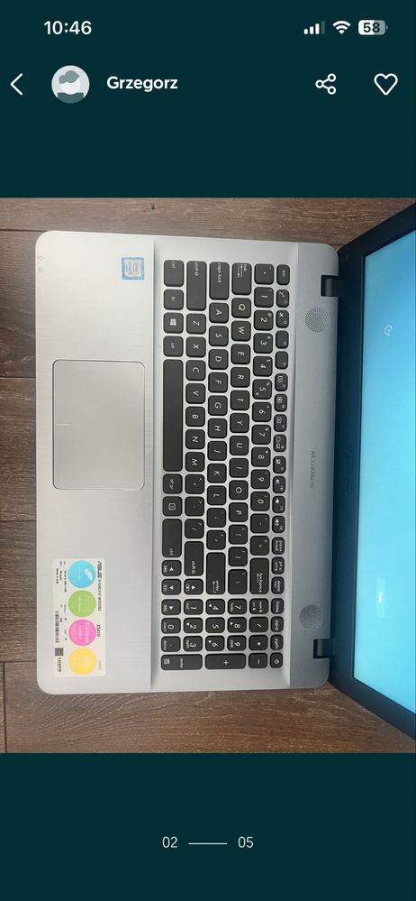 Asus X541UA i3 intel 1TB Org Win 10 nowy pudelko