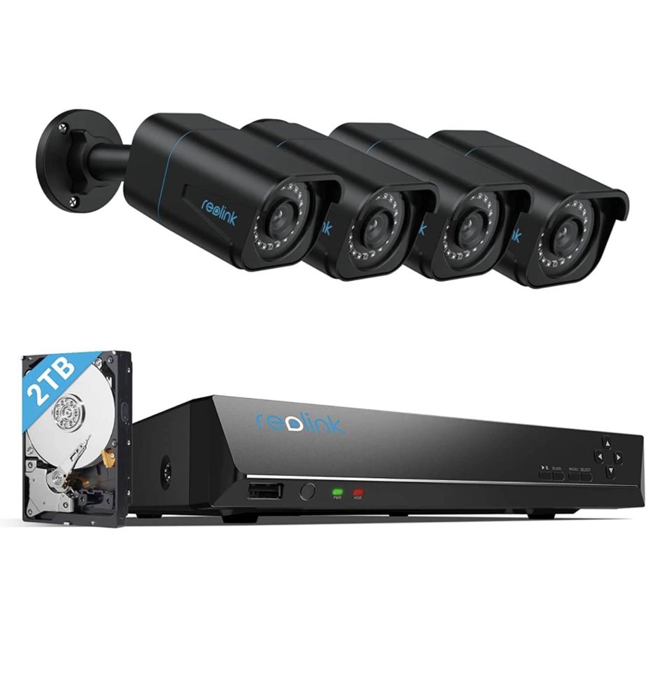 Reolink 4K PoE kamery do monitoringu CCTV Ultra HD