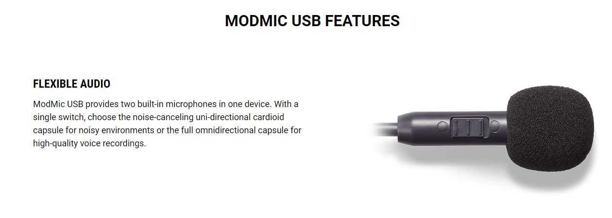 Microfone ModMic USB