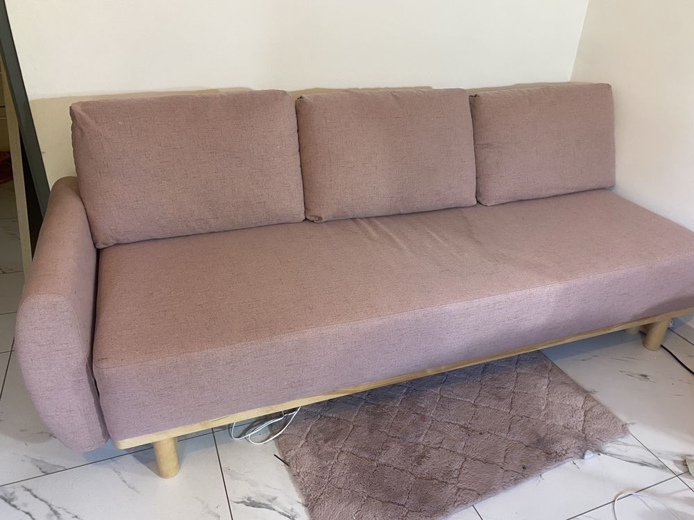 Rozkladana sofa 3-osobowa, łóżko, kanapa GRUNNARP IKEA
