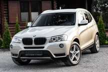 BMW X3 2.0D 184KM BiXenon Navi Grz.Fotele Parktronik Klimatyzacja Sprowadzony