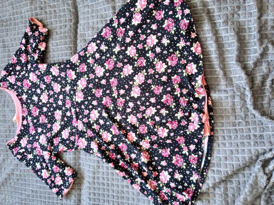 Sukienka dziewczęca dwustronna