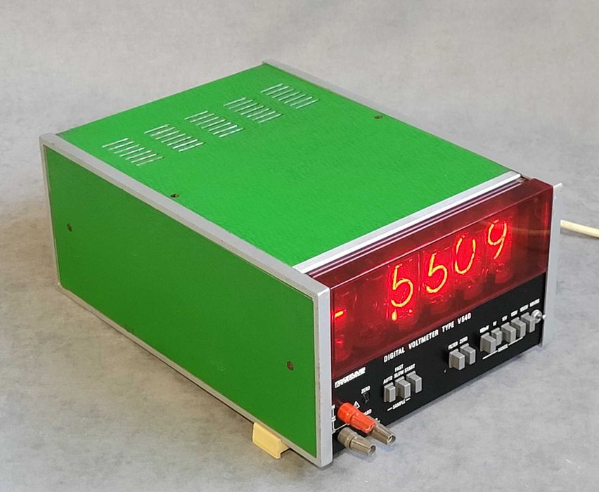 Mera Tronic 1979 Voltmeter typ V 540.