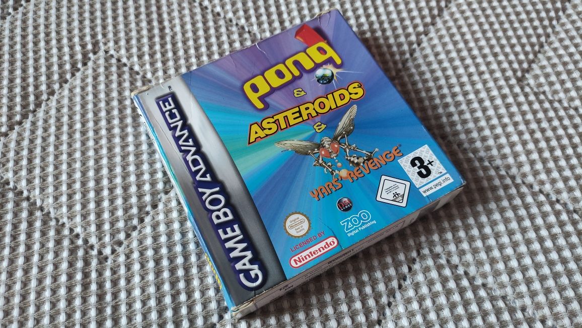 Conjunto de 2 jogos completos Gameboy Advance