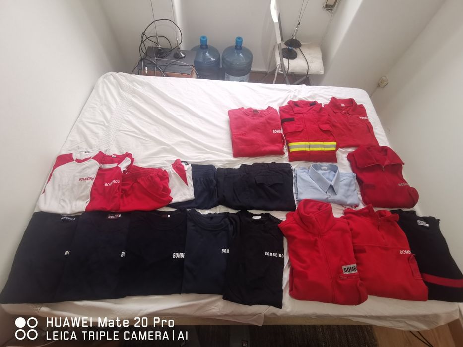 Vendo fardamento bombeiros usado