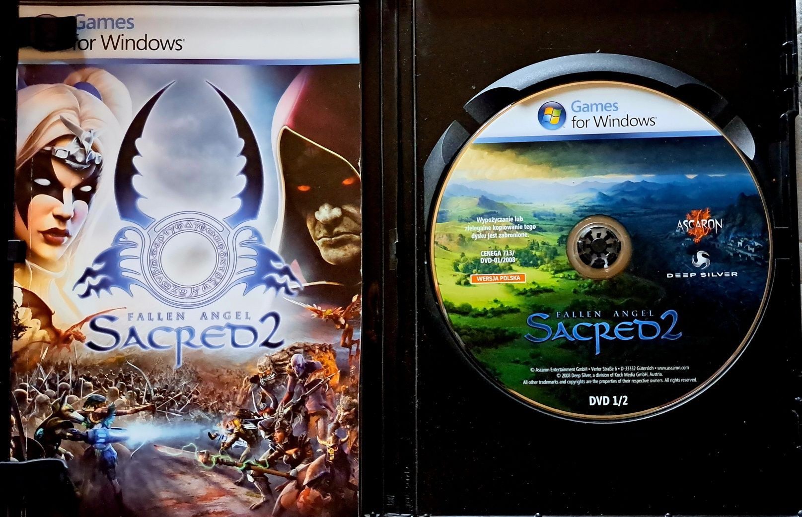 Sacred 2 PC dvd gra