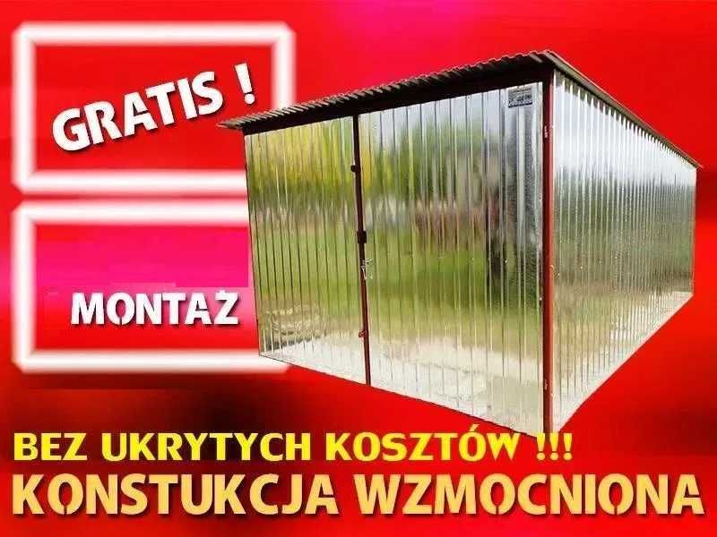 Garaże blaszane Blaszaki WZMOCNIONE różne wymiary Garaż CAŁA POLSKA!