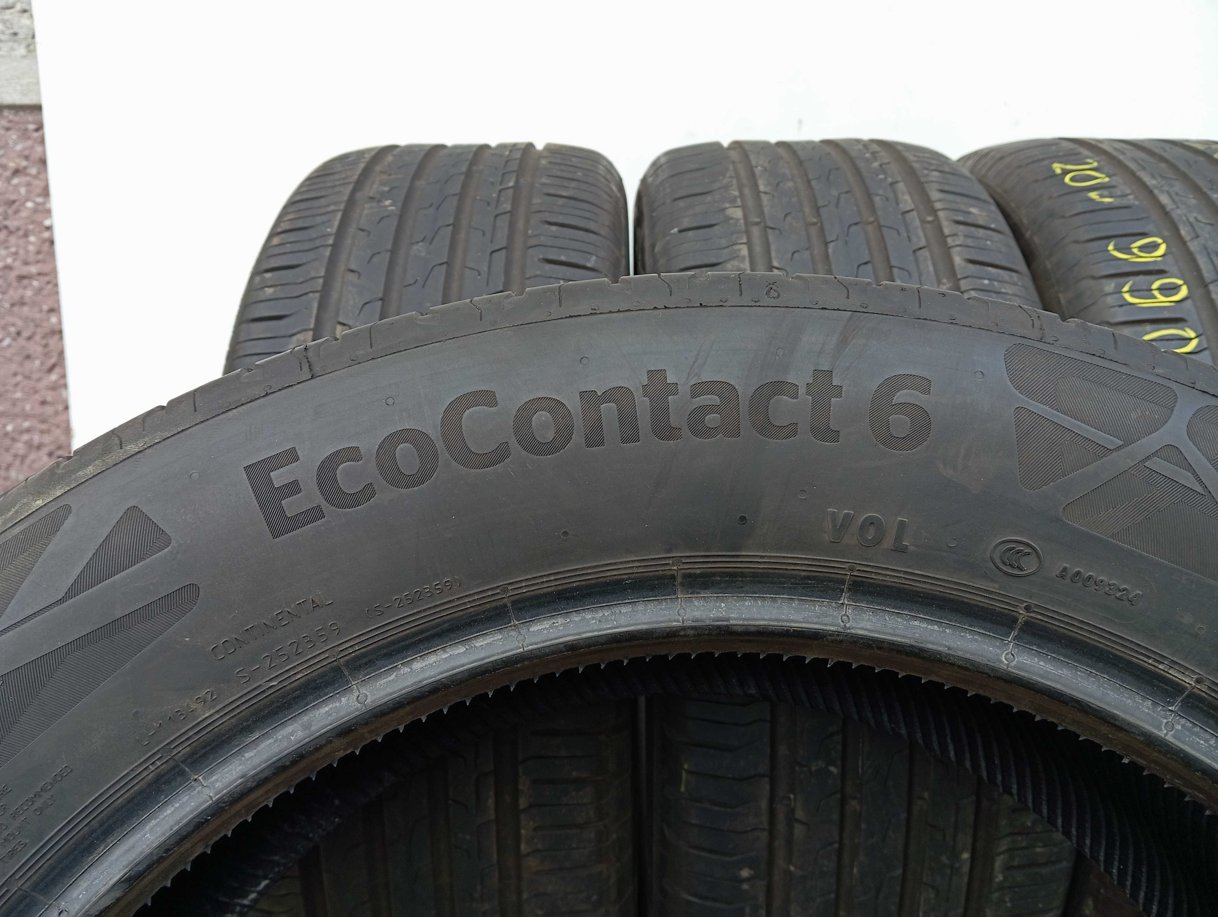 4x 235/55 R19 105V Continental EcoContact 6 2020r 5,5/5,9mm