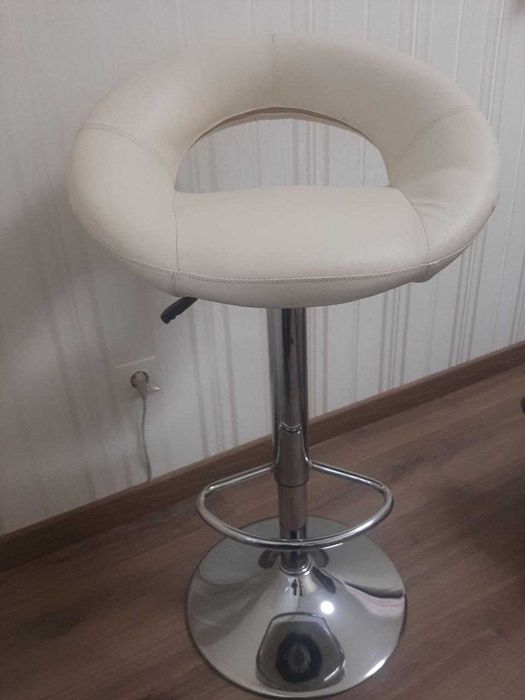 Барный стул ROSE chrome из ЭКО кожи, Nowy Styl
