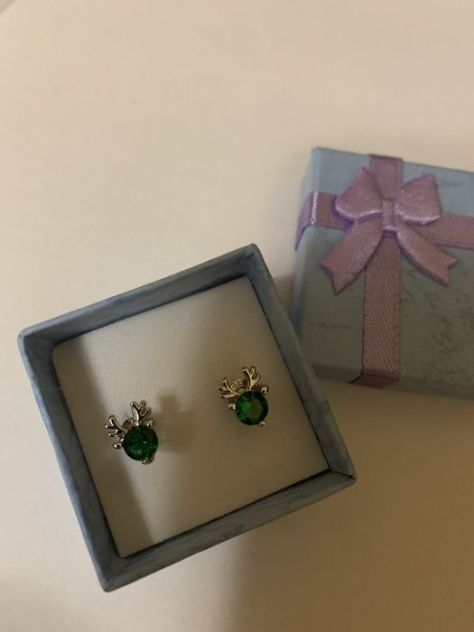 Серьги гвоздики 925 проба