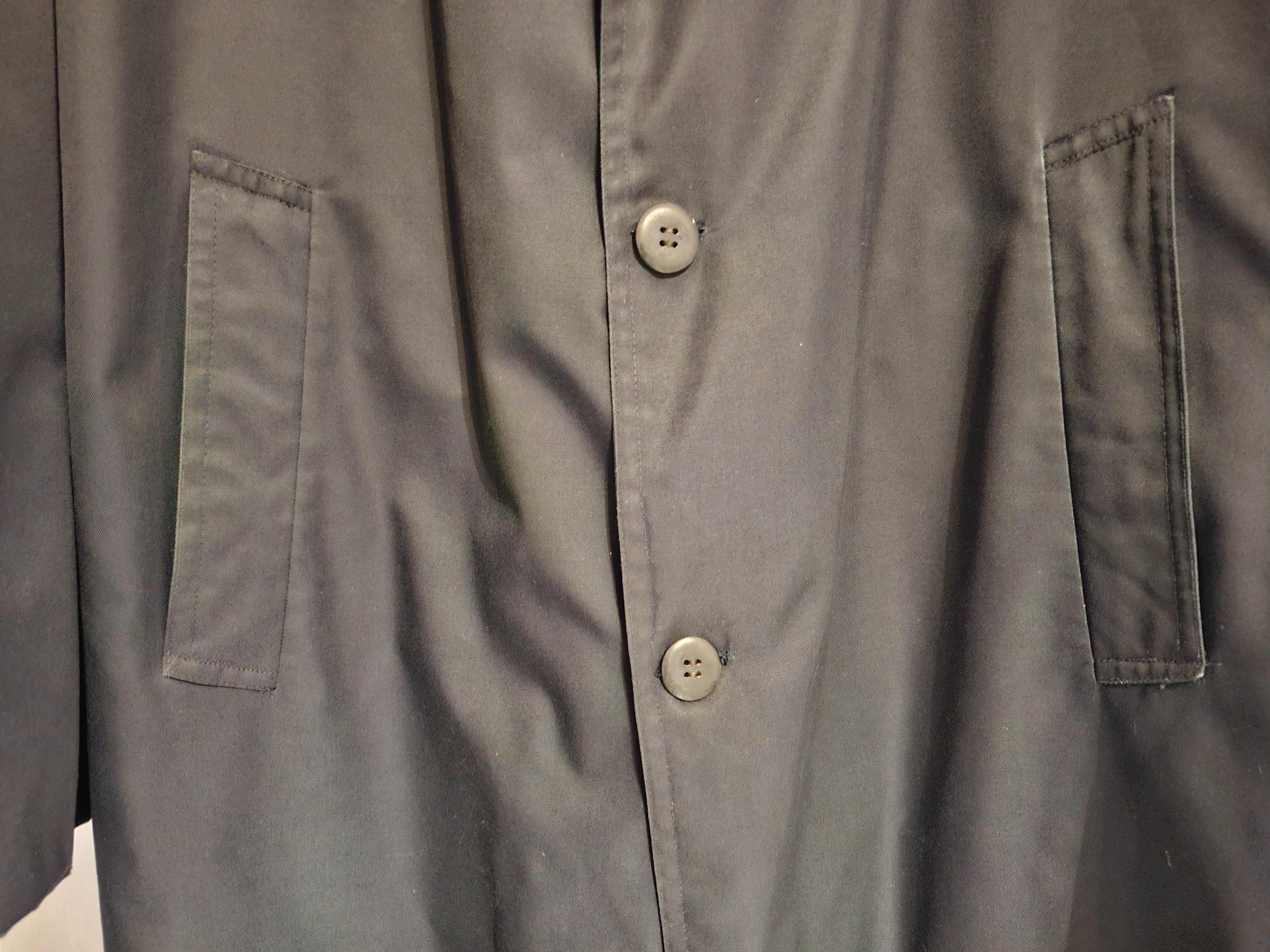 Gabardine homem azul-escuro