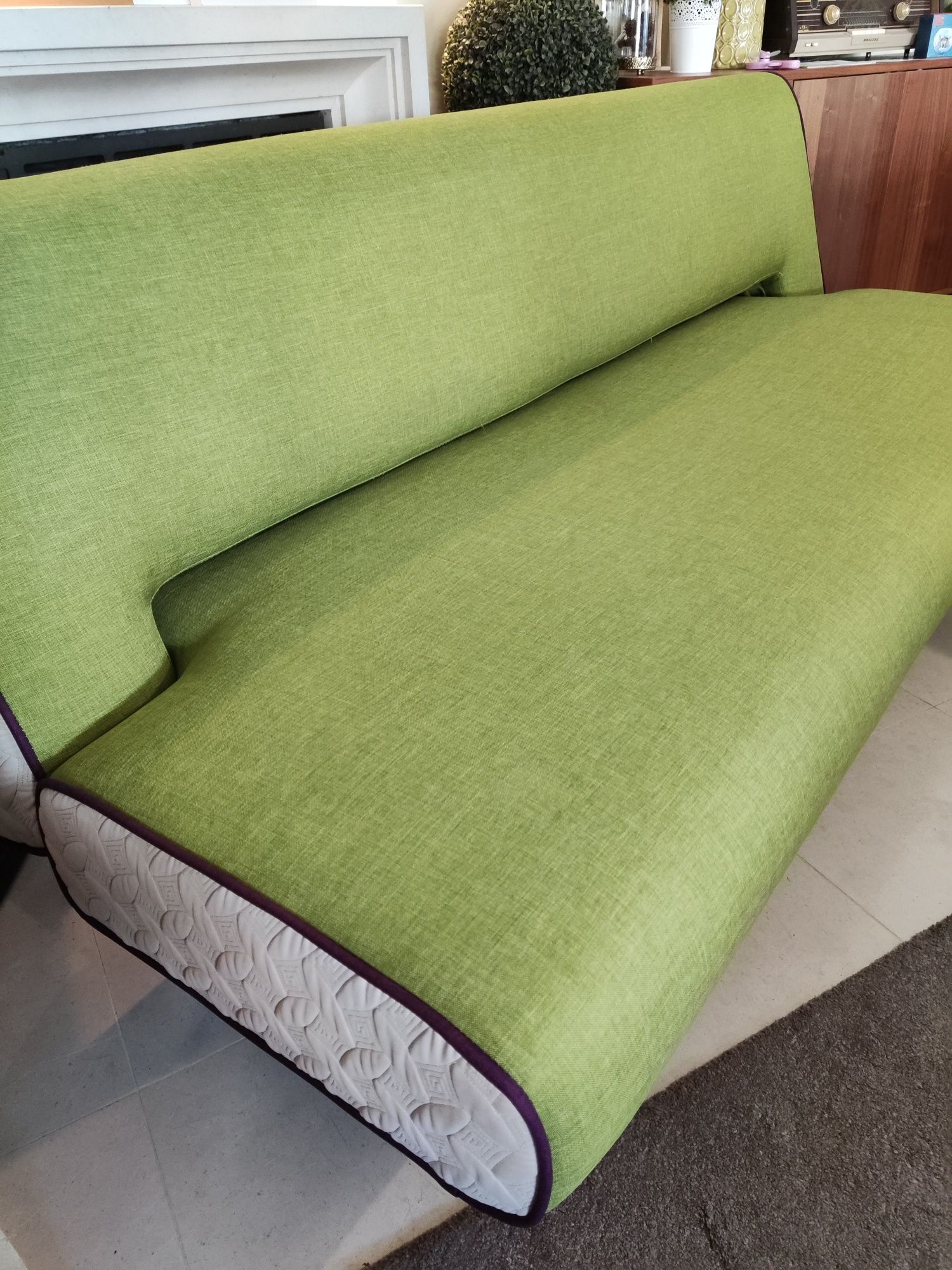Sofá cama verde MOVIFLOR
