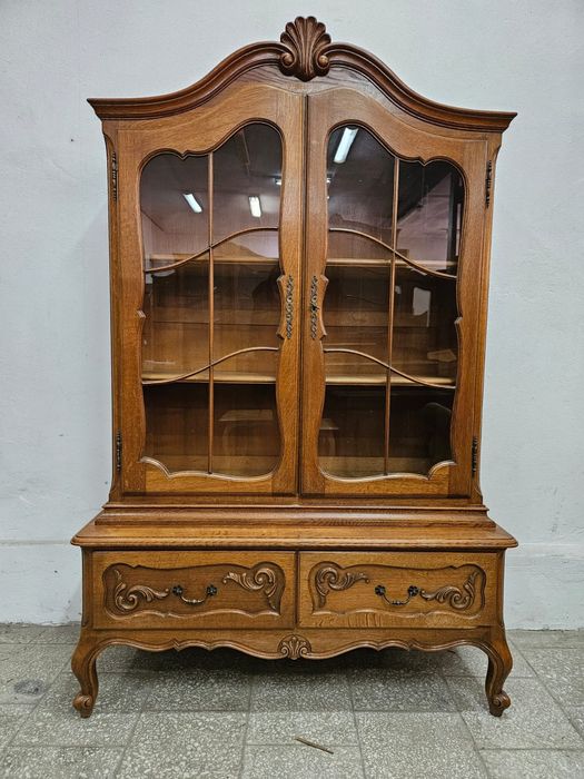 Francuska witryna Ludwikowska z szufladami /