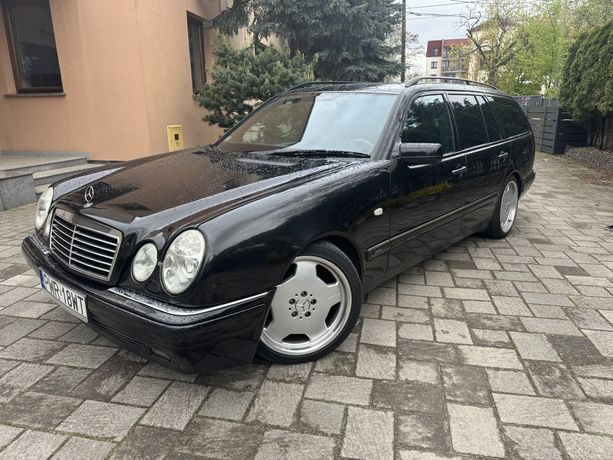 W210 om606 ladne wnetrze szyber klima bose