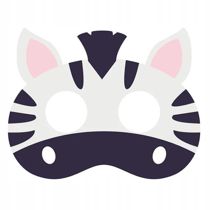 opaska ogonek muszka strój spódniczka zebra