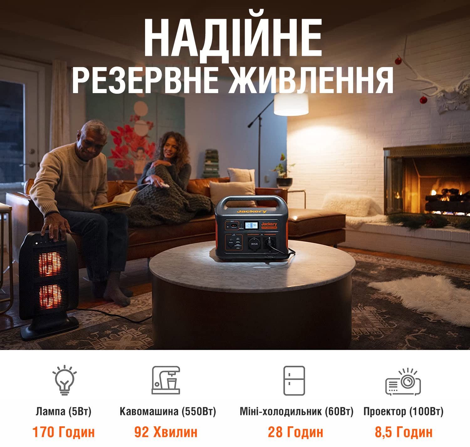 Портативна Електростанція JACKERY EXPLORER 1000