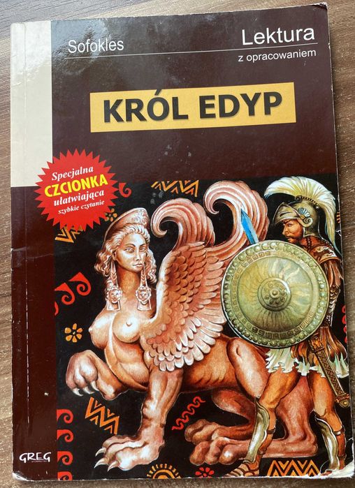 Król Edyp z oprac. GREG - Sofokles