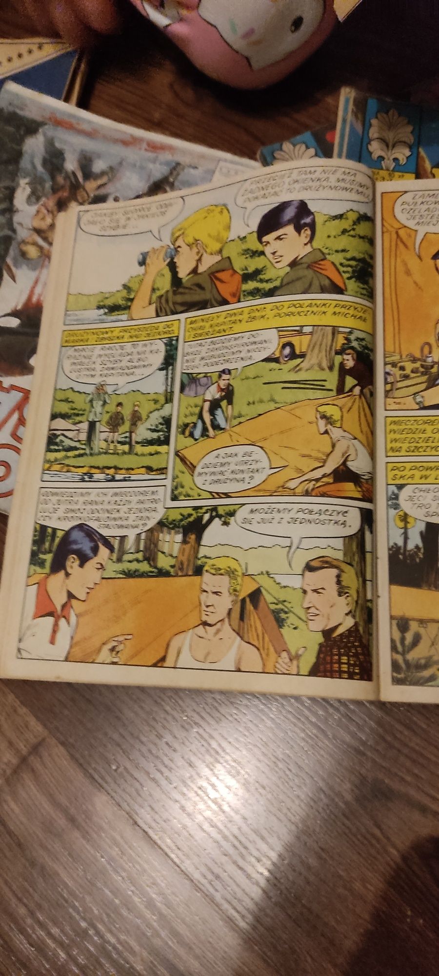 Komiks. Tajemniczy nurek. 1978