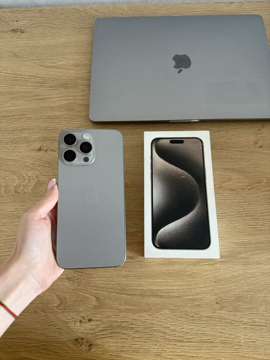 Iphone 15 pro max 256 с физ. симкой