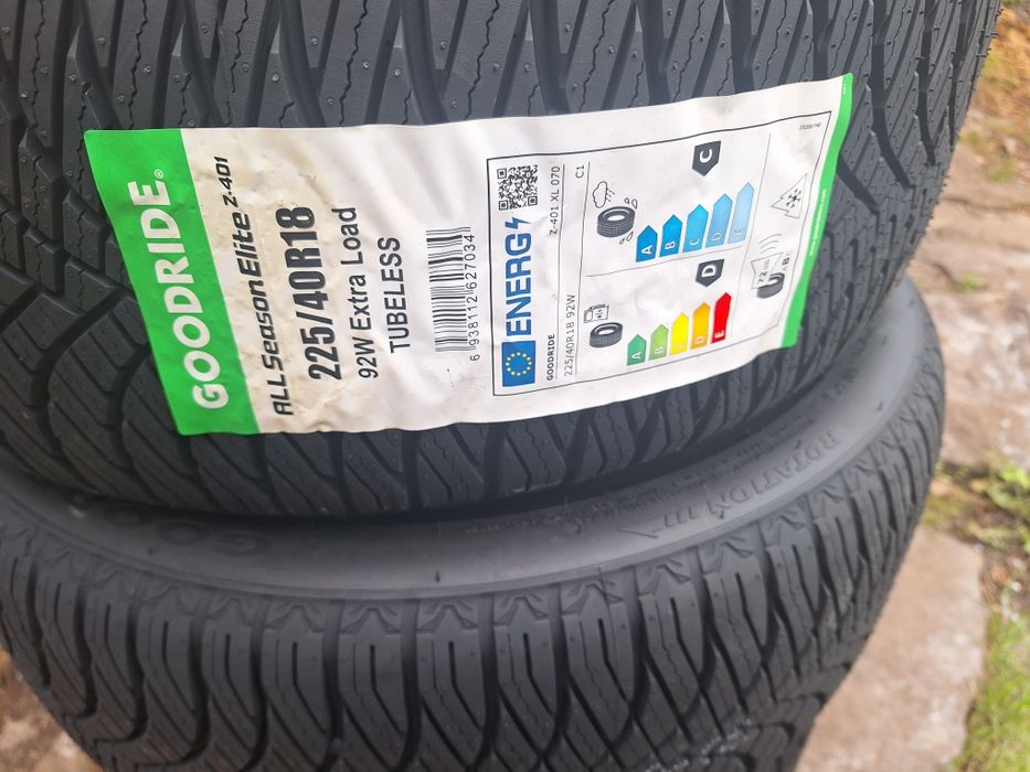 Opony goodride 225/40r18 wielosezonowe całoroczne NOWE FV