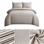 Pościel 160x200 MIKROFIBRA poszewki 70x80 KOMPLET Eusebia Home W PASY