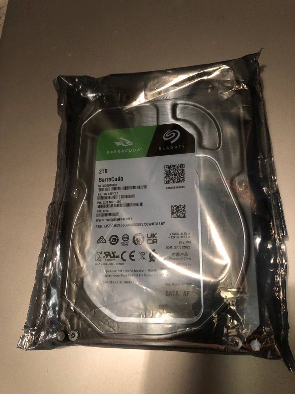 Жорсткий диск Seagate Barracuda 2TB