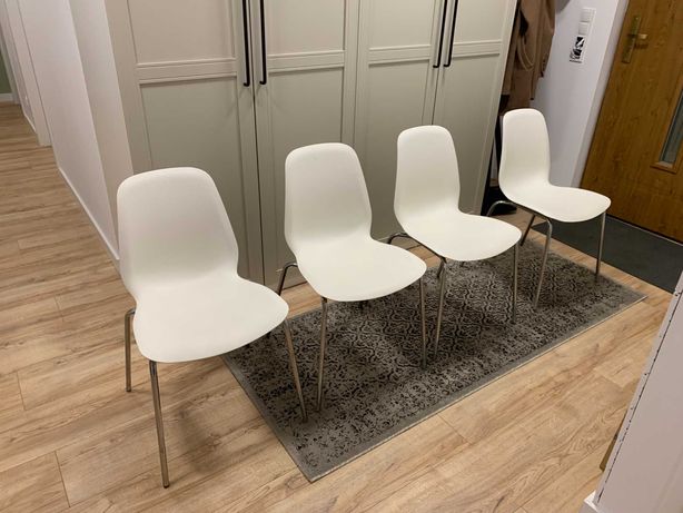 Krzesła IKEA Leifarne / Lidas - 4 sztuki