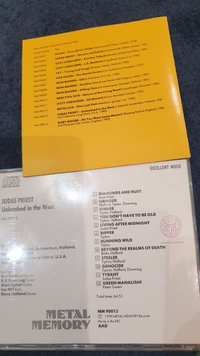 CD Audio / Компакт Диски / ФИРМЕННЫЕ (progressive, rock, metal)