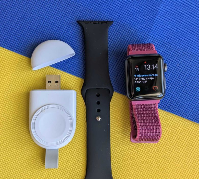 з США як нові в оригіналі Apple Watch 3 38 LTE 16 gb акб 100% рідна